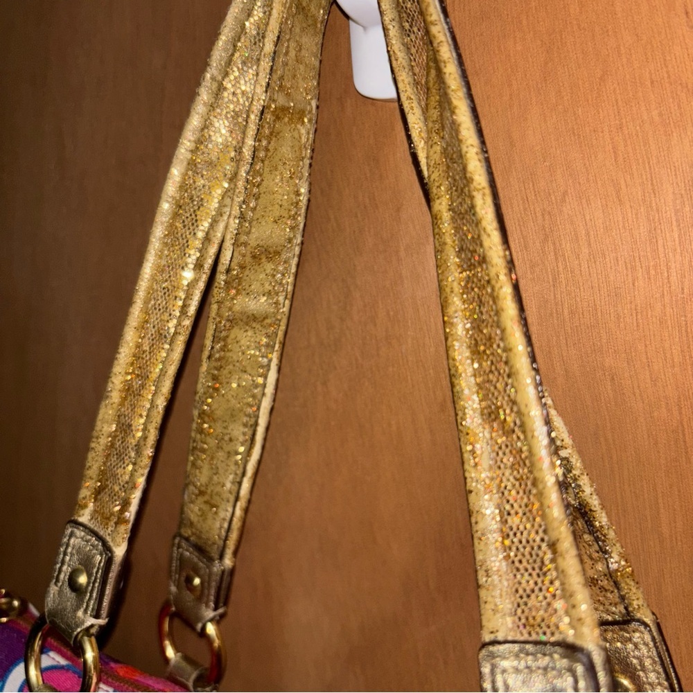 Coach Polly Multicolor Tote Bag - Picture 5 of 6